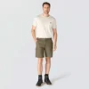 Relaxte pasvorm 9" Rigby canvas cargoshorts – werkshorts