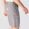 Relaxte pasvorm 9" Rigby canvas cargoshorts – werkshorts
