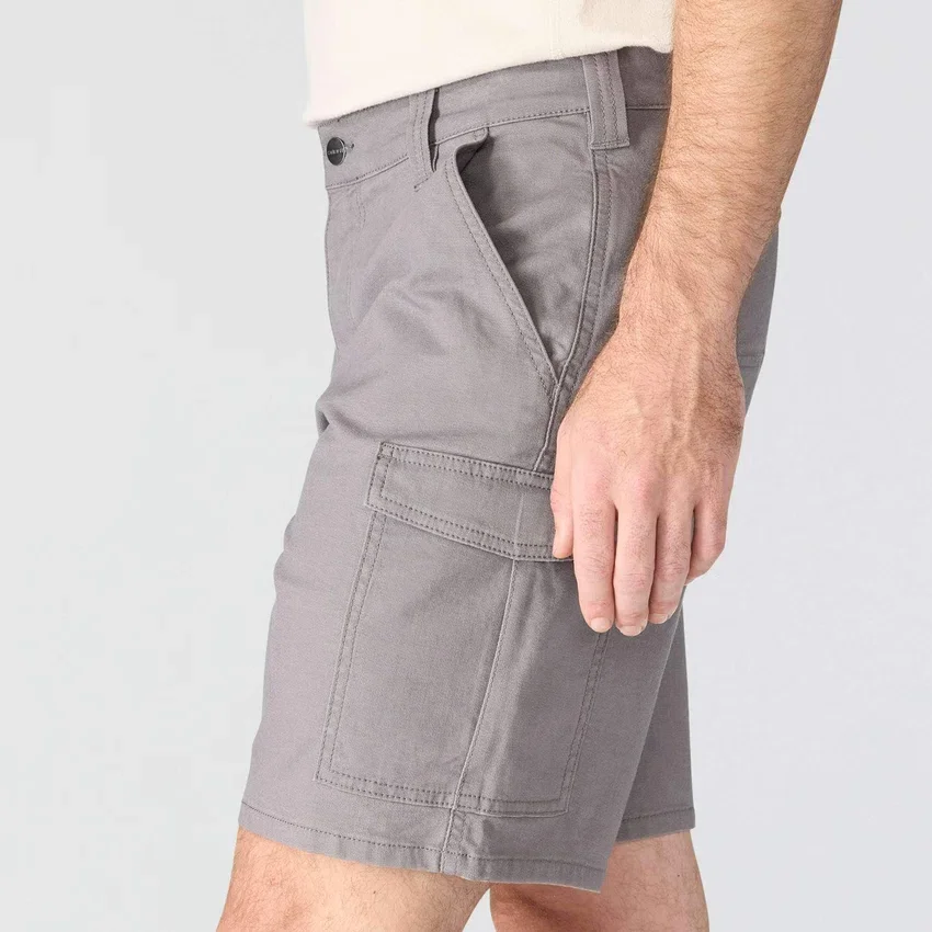 Relaxte pasvorm 9" Rigby canvas cargoshorts – werkshorts