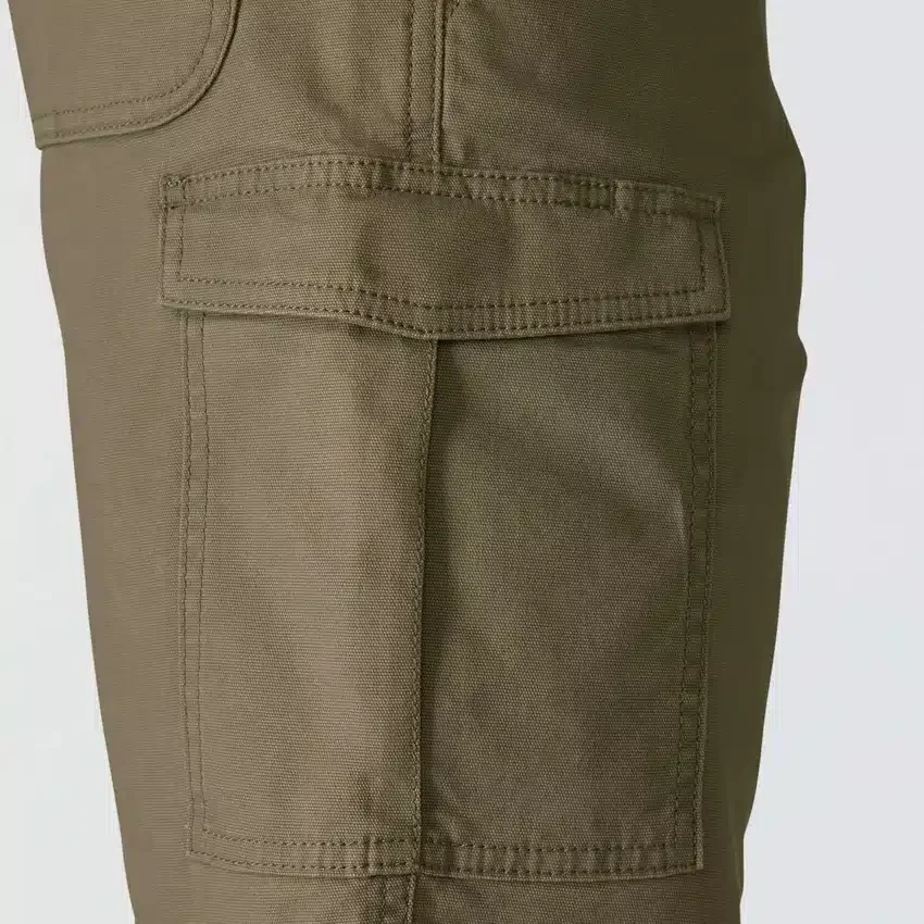 Relaxte pasvorm 9" Rigby canvas cargoshorts – werkshorts