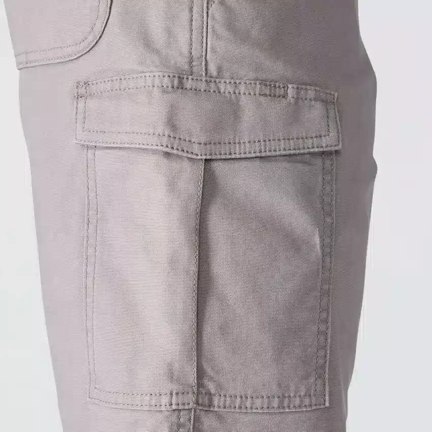 Relaxte pasvorm 9" Rigby canvas cargoshorts – werkshorts