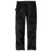 Relaxte, rechte cargo-broek met dubbele knieversteviging – Werkbroek