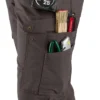 Relaxte, rechte cargo-broek met ripstop en dubbele knieversterking – werkbroek