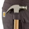 Relaxte, rechte cargo-broek met ripstop en dubbele knieversterking – werkbroek