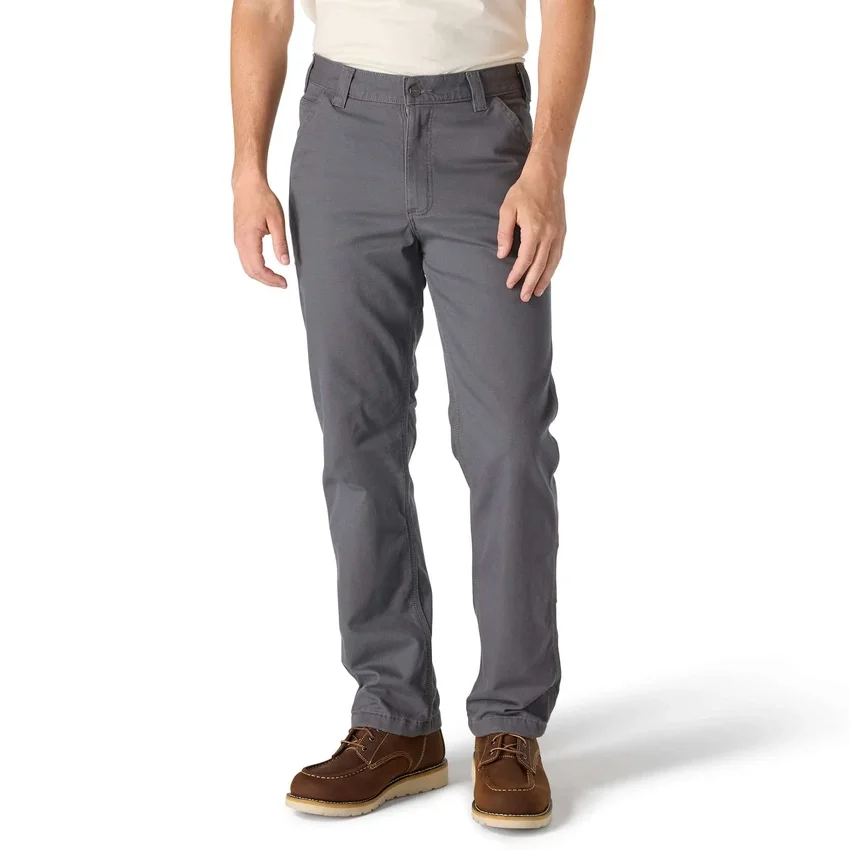 Relaxte, rechte Rigby-broek van gevoerd canvas - Werkbroek
