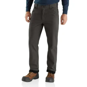 Relaxte, rechte Rigby-broek van gevoerd canvas - Werkbroek