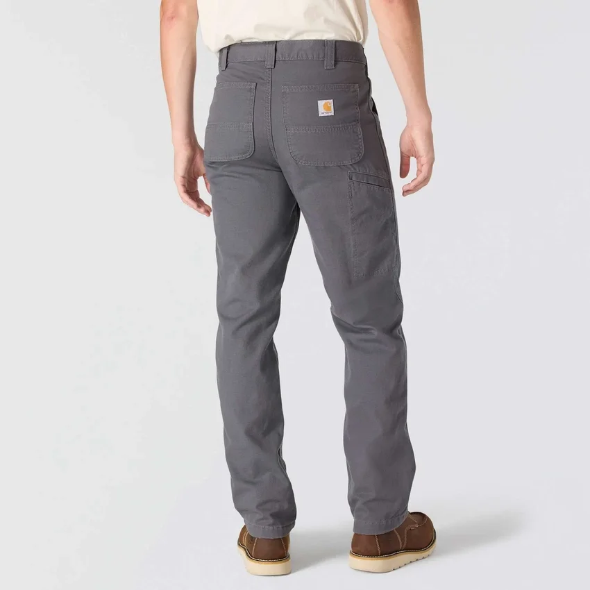 Relaxte, rechte Rigby-broek van gevoerd canvas - Werkbroek