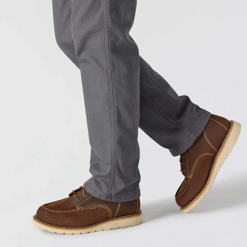 Relaxte, rechte Rigby-broek van gevoerd canvas - Werkbroek