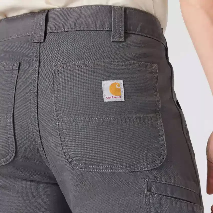 Relaxte, rechte Rigby-broek van gevoerd canvas - Werkbroek