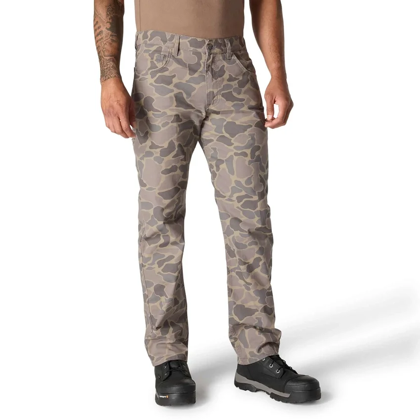 Relaxte, rechte Rigby-canvasbroek - Werkbroek