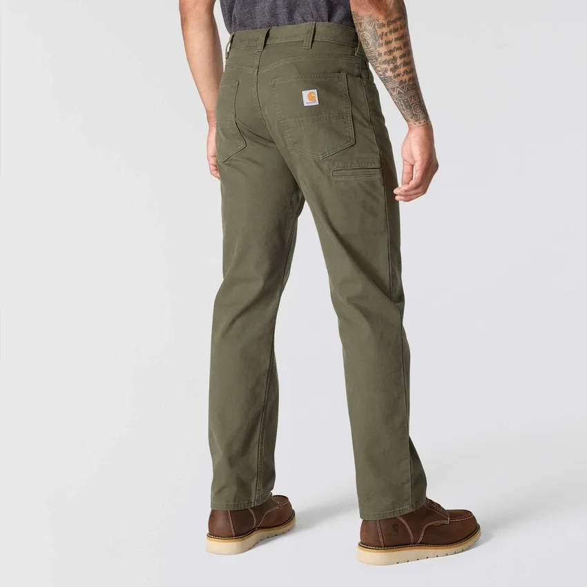 Relaxte, rechte Rigby-canvasbroek - Werkbroek