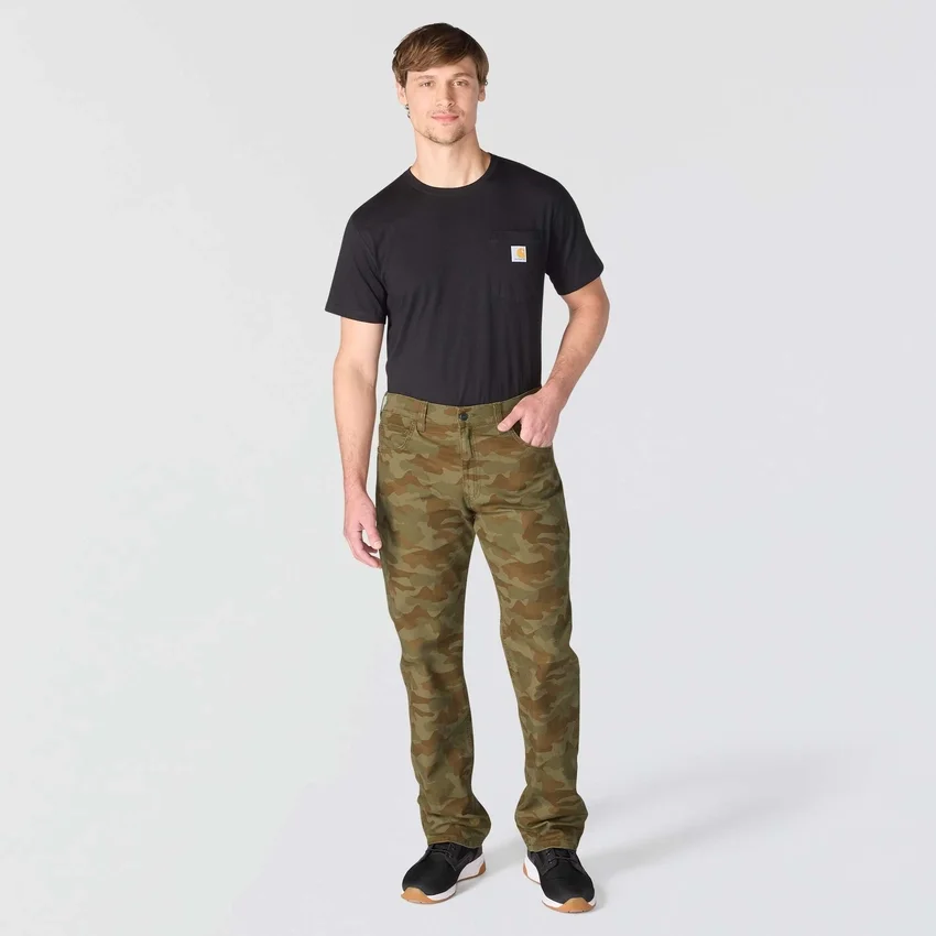 Relaxte, rechte Rigby-canvasbroek - Werkbroek