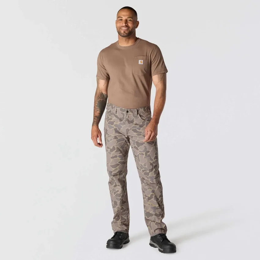 Relaxte, rechte Rigby-canvasbroek - Werkbroek