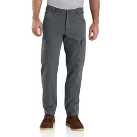 Relaxte, rechte Rigby-cargobroek van canvas - Werkbroek