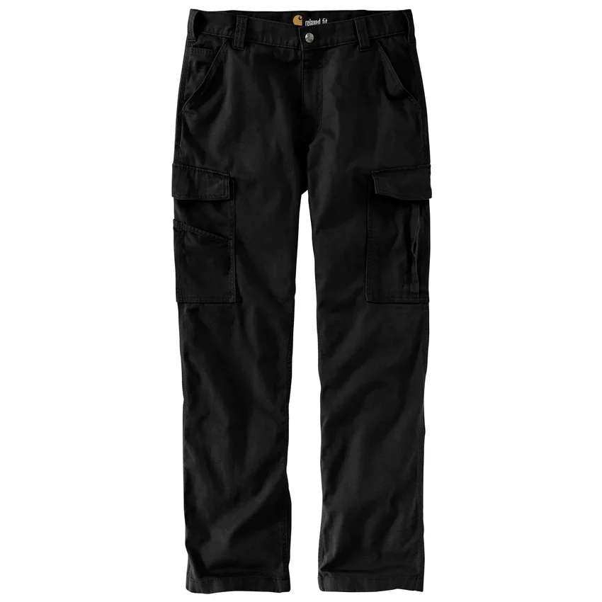 Relaxte, rechte Rigby-cargobroek van canvas - Werkbroek