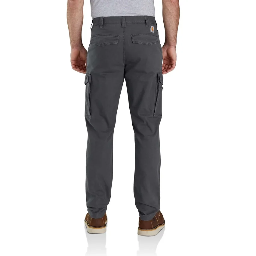 Relaxte, rechte Rigby-cargobroek van canvas - Werkbroek