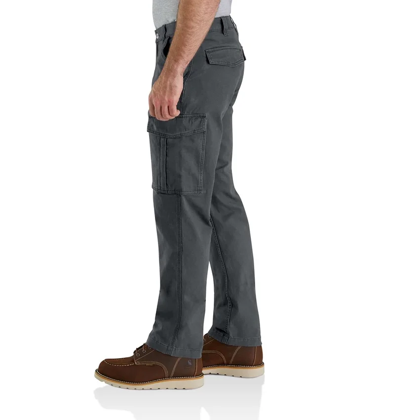 Relaxte, rechte Rigby-cargobroek van canvas - Werkbroek