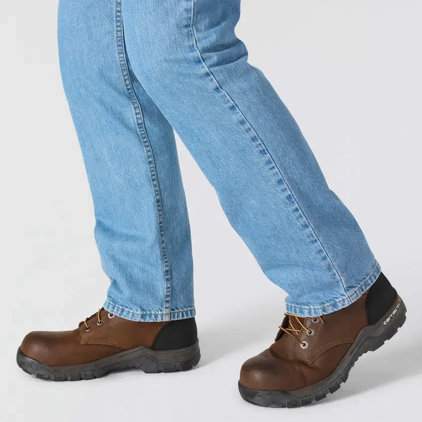 Relaxte, rechte werkjeans voor heren
