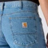 Relaxte, rechte werkjeans voor heren