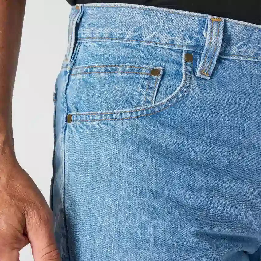 Relaxte, rechte werkjeans voor heren