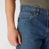 Relaxte, rechte werkjeans voor heren