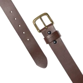 Riem met klassieke gesp van tuigleer