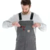Rigby canvas-overall voor heren met relaxte pasvorm