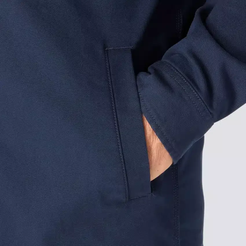 Rigby canvas overhemdjas voor heren met relaxte pasvorm - Overhemdjassen voor heren