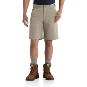 Rigby-canvasbroek met een relaxte pasvorm van 10" - Werkbroek