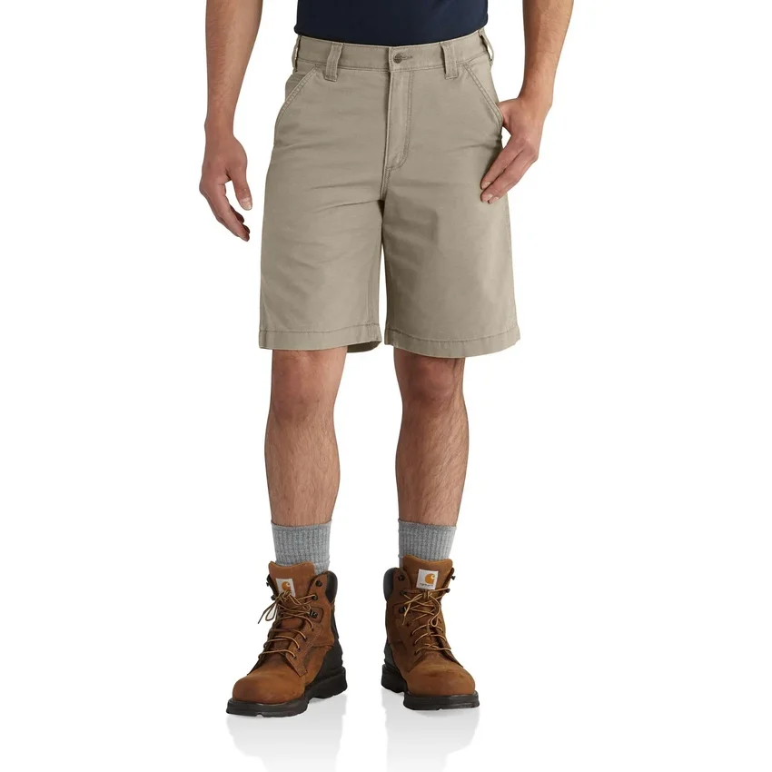 Rigby-canvasbroek met een relaxte pasvorm van 10" - Werkbroek