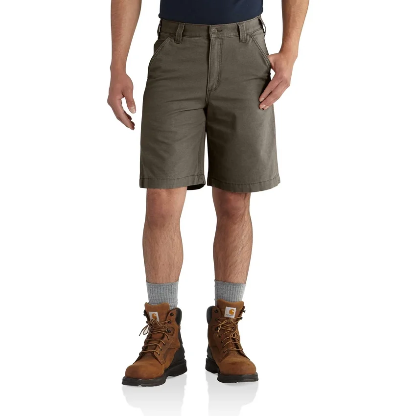 Rigby-canvasbroek met een relaxte pasvorm van 10" - Werkbroek