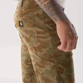 Rigby-canvasbroek met een relaxte pasvorm van 10″ – Werkbroek