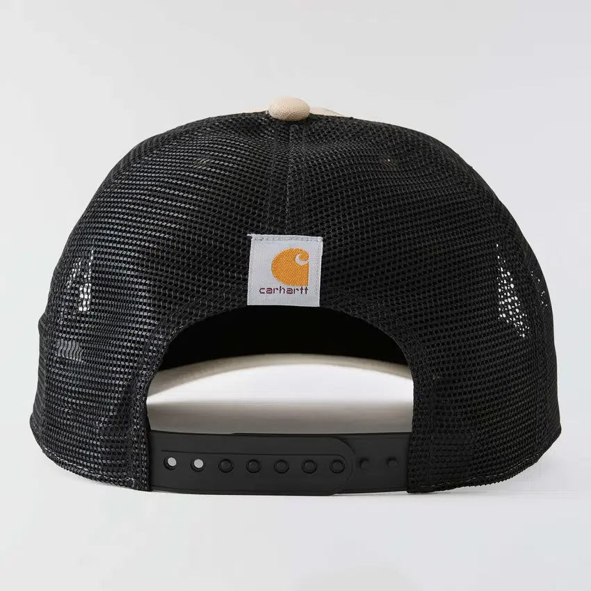 Ripstop-truckerpet met camo-patroon en mesh-achterkant