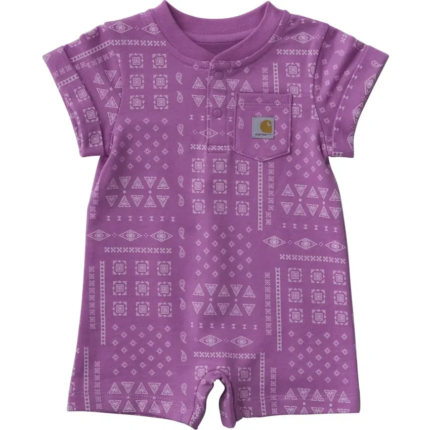 Rompertje met korte armstukken van French Terry voor kinderen (baby)