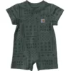 Rompertje met korte armstukken van French Terry voor kinderen (baby)