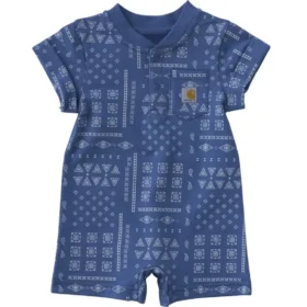 Rompertje met korte armstukken van French Terry voor kinderen (baby)