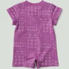 Rompertje met korte armstukken van French Terry voor kinderen (baby)