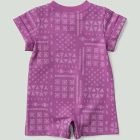 Rompertje met korte armstukken van French Terry voor kinderen (baby)