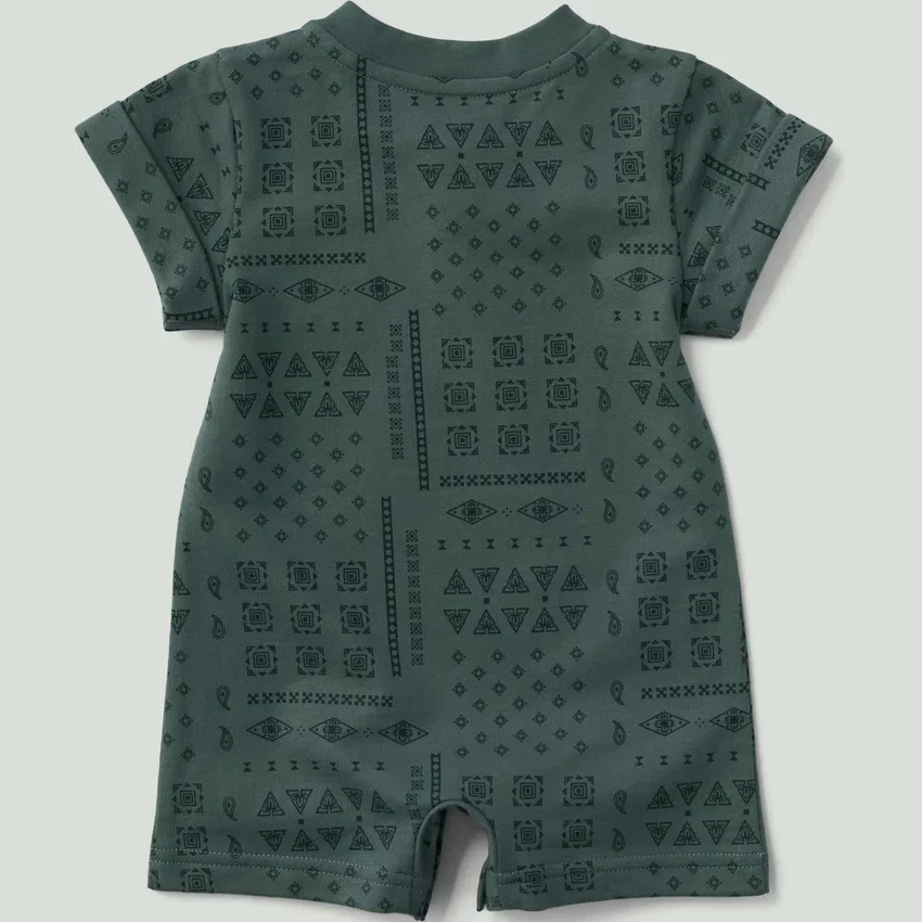 Rompertje met korte armstukken van French Terry voor kinderen (baby)