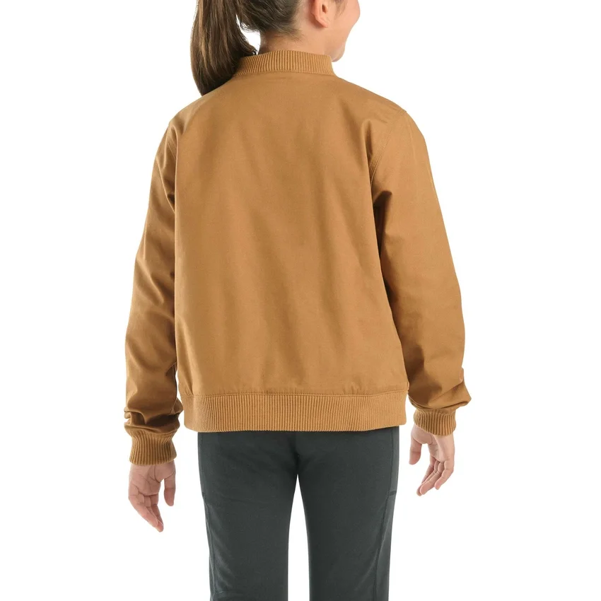 Rugged Flex®-canvasjas met lange armstukken voor meisjes (kinderen/jeugd)