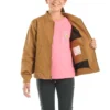 Rugged Flex®-canvasjas met lange armstukken voor meisjes (kinderen/jeugd)