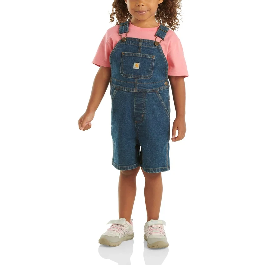 Rugged Flex® denim shortall met losse pasvorm voor kinderen (baby’s/peuters)