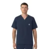 Rugged Flex Fld Ripstop-scrubtop met V-hals