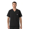Rugged Flex Fld Ripstop-scrubtop met V-hals