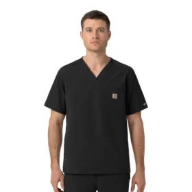 Rugged Flex Fld Ripstop-scrubtop met V-hals