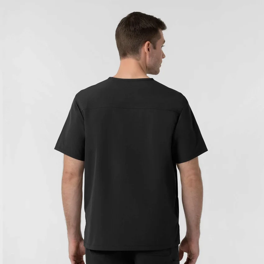 Rugged Flex Fld Ripstop-scrubtop met V-hals