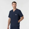 Rugged Flex Fld Ripstop-scrubtop met V-hals