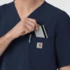 Rugged Flex Fld Ripstop-scrubtop met V-hals