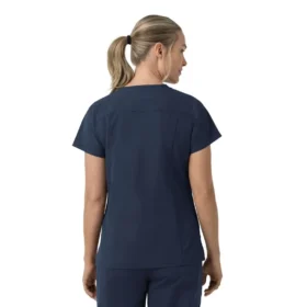 Rugged Flex Fld-scrubtop met V-hals voor dames