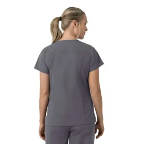 Rugged Flex Fld-scrubtop met V-hals voor dames